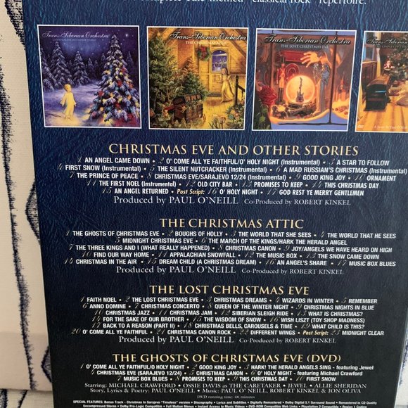 TransSiberian Orchestra Media Rare Find Tso Christmas Trilogy Dvd